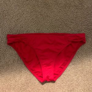 Tommy Bahamas red bikini bottoms